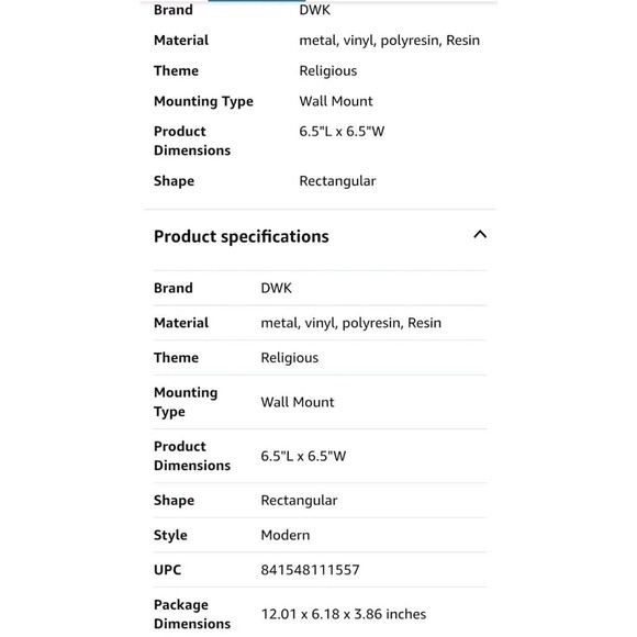 DWK Proverbs 3:5-6 Trust In The Lord Scripture Decorative Sign Plaque Religious - Picture 10 of 11